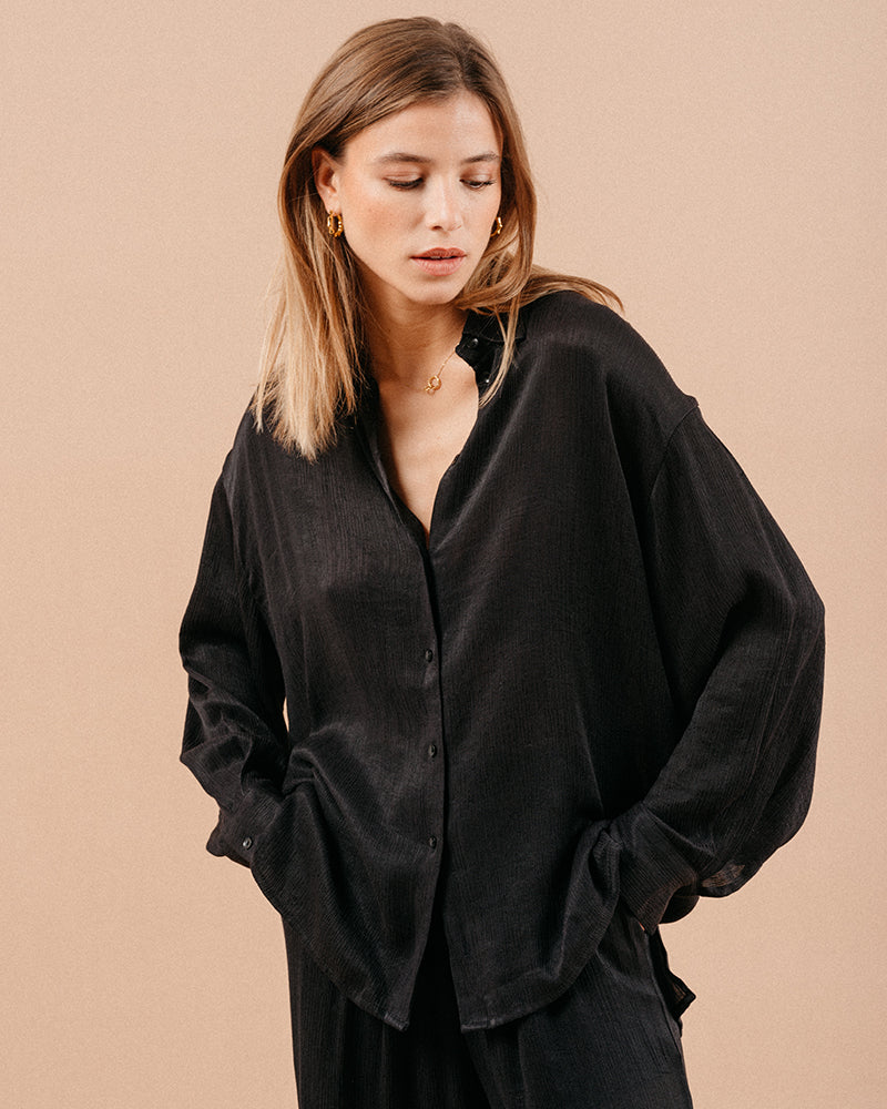 CHEMISE NOIR MARKET NOIR