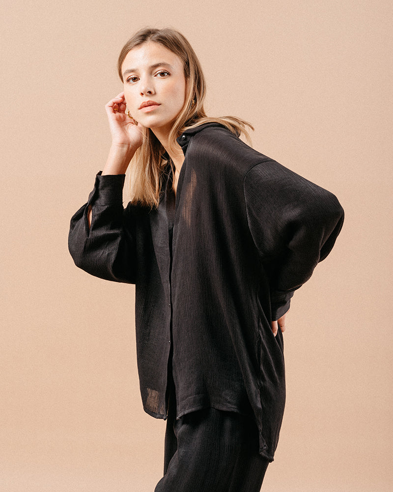 CHEMISE NOIR MARKET NOIR
