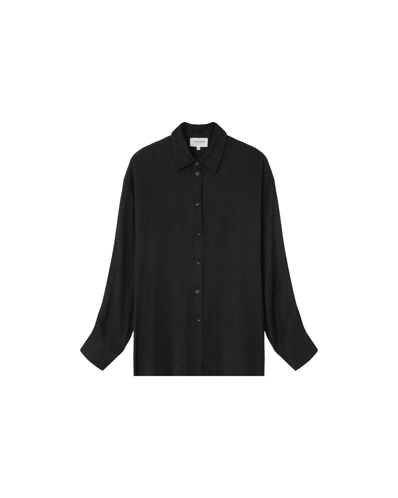 CHEMISE NOIR MARKET NOIR