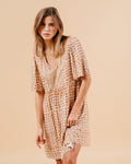 ROBE OCRE MARSALA OCRE