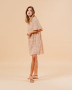 ROBE OCRE MARSALA OCRE