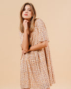 ROBE OCRE MARSALA OCRE