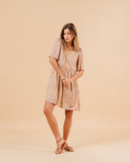 ROBE OCRE MARSALA OCRE