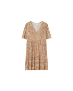ROBE OCRE MARSALA OCRE
