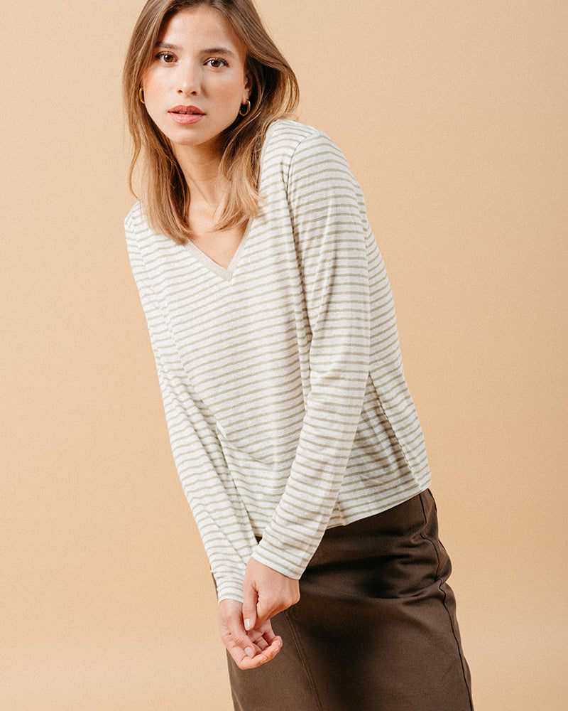 TEESHIRT BEIGE MARTIN BEIGE