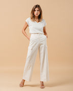PANTALON ECRU MATEO ECRU