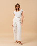 PANTALON ECRU MATEO ECRU
