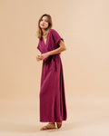 ROBE AUBERGINE MAUD AUBERGINE