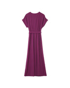 ROBE AUBERGINE MAUD AUBERGINE