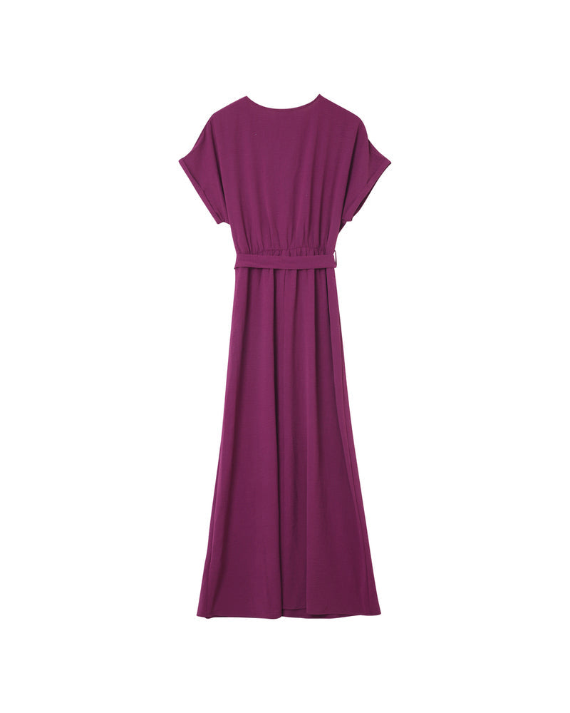 ROBE AUBERGINE MAUD AUBERGINE