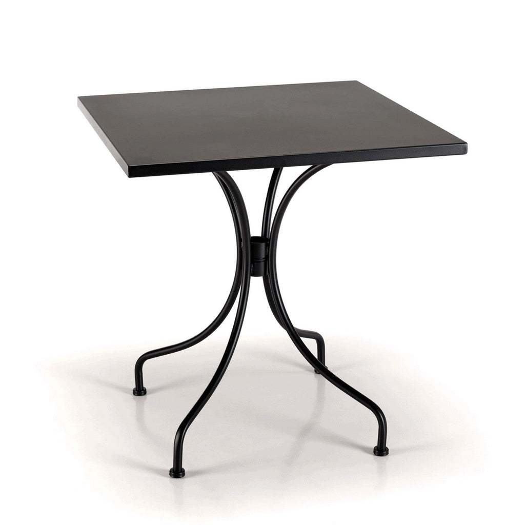 Vianney - Table De Jardin 2 Pers - Noir