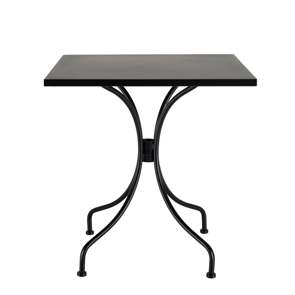 Vianney - Table De Jardin 2 Pers - Noir