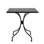 Vianney - Table De Jardin 2 Pers - Noir