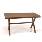 Vianney - Table De Jardin 4 Pers - Marron