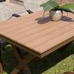 Vianney - Table De Jardin 4 Pers - Marron