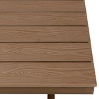 Vianney - Table De Jardin 4 Pers - Marron