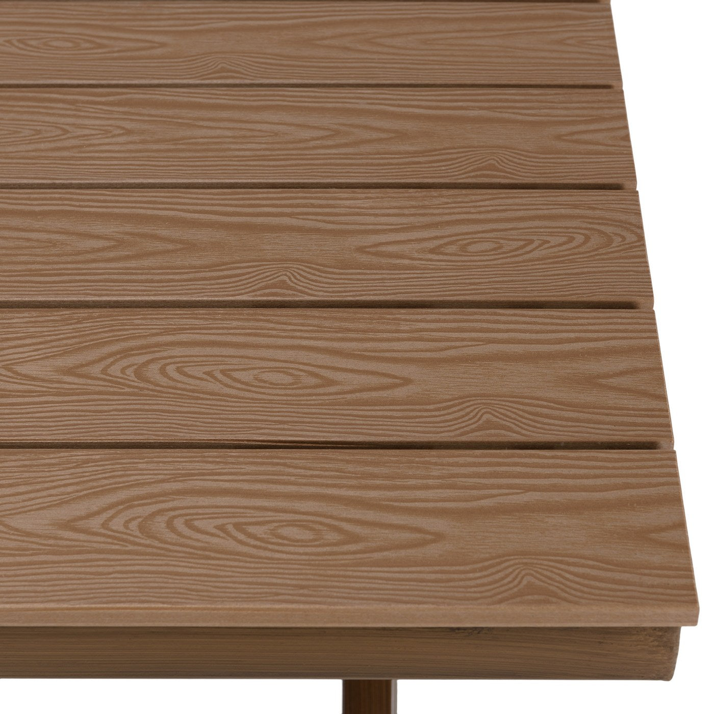 Vianney - Table De Jardin 4 Pers - Marron