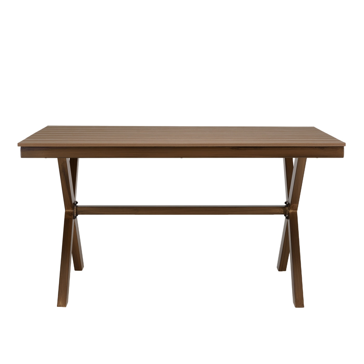 Vianney - Table De Jardin 4 Pers - Marron