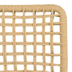 Vianney - Lot De 2 Chaises Jardin - Noir/Beige