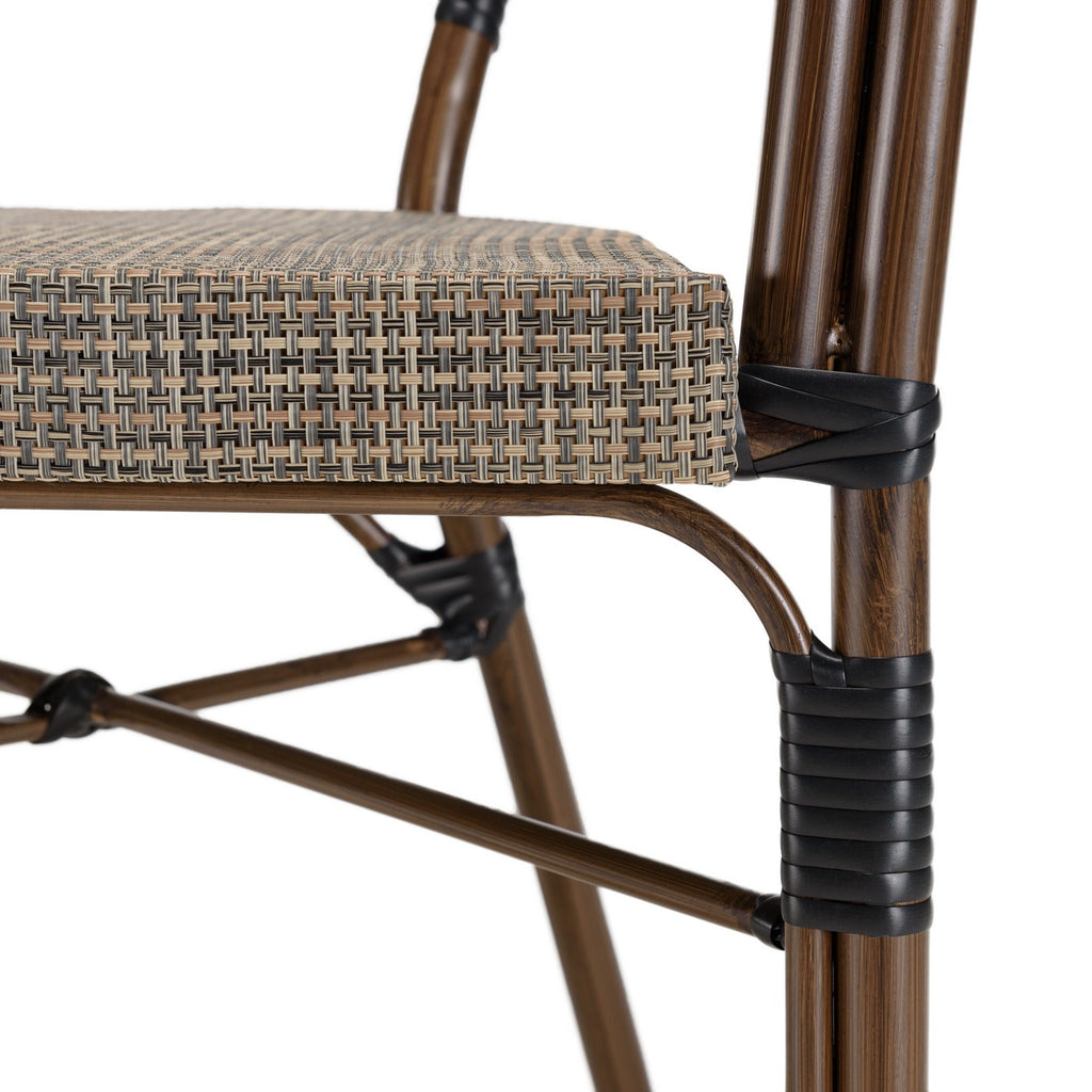 Vianney - Lot De 2 Chaises Jardin - Taupe
