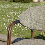 Vianney - Lot De 2 Chaises Jardin - Taupe