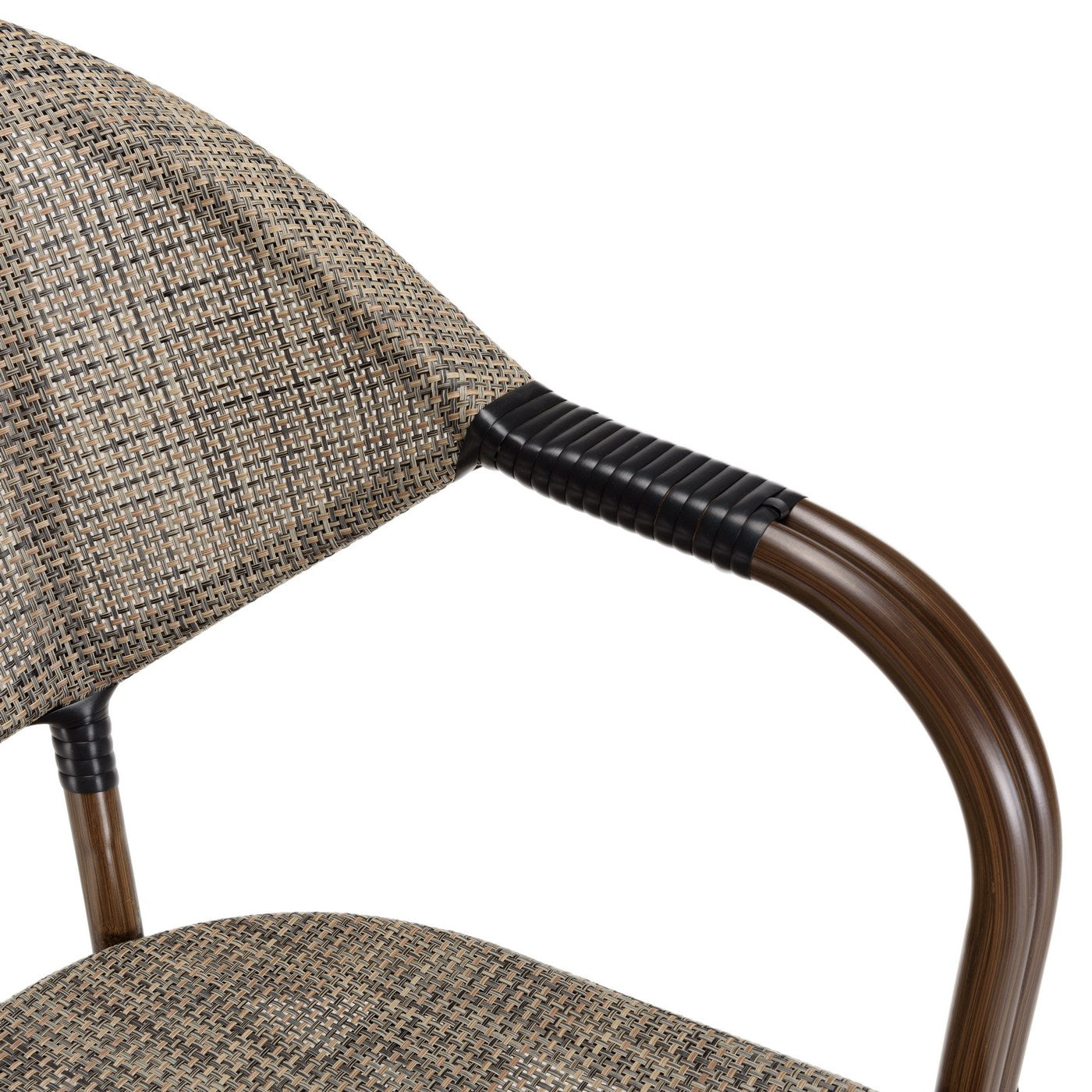 Vianney - Lot De 2 Chaises Jardin - Taupe