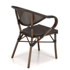 Vianney - Lot De 2 Chaises Jardin - Marron