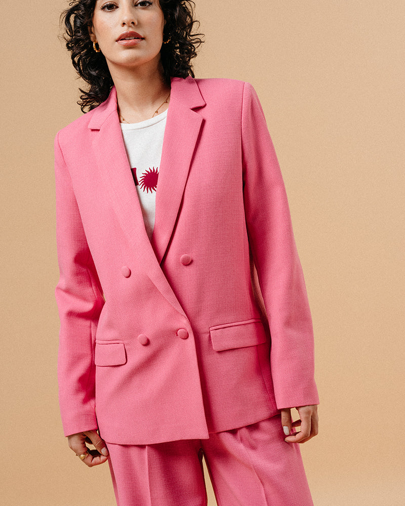 VESTE ROSE MAZARINE ROSE