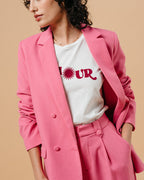 VESTE ROSE MAZARINE ROSE
