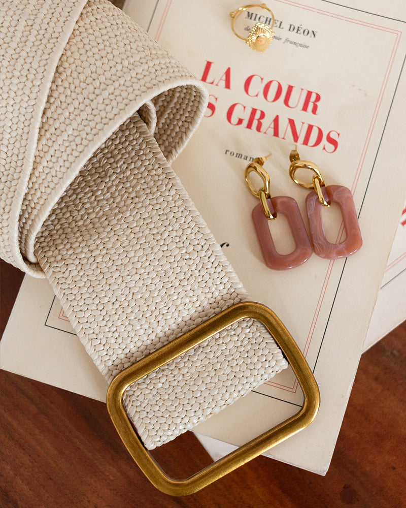 CEINTURE ECRU MEDELIN ECRU