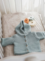Manteaux En Coton Petits Chats - Bleu Danube