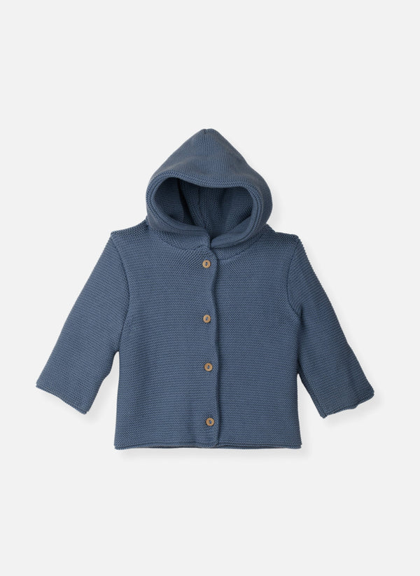 Manteaux En Coton Petits Chats - Bleu Orage