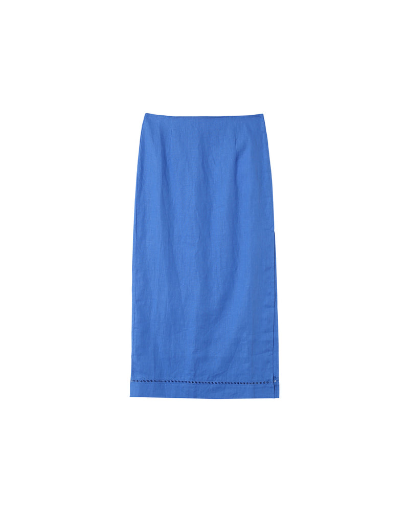 JUPE BLEU MERITE BLEU