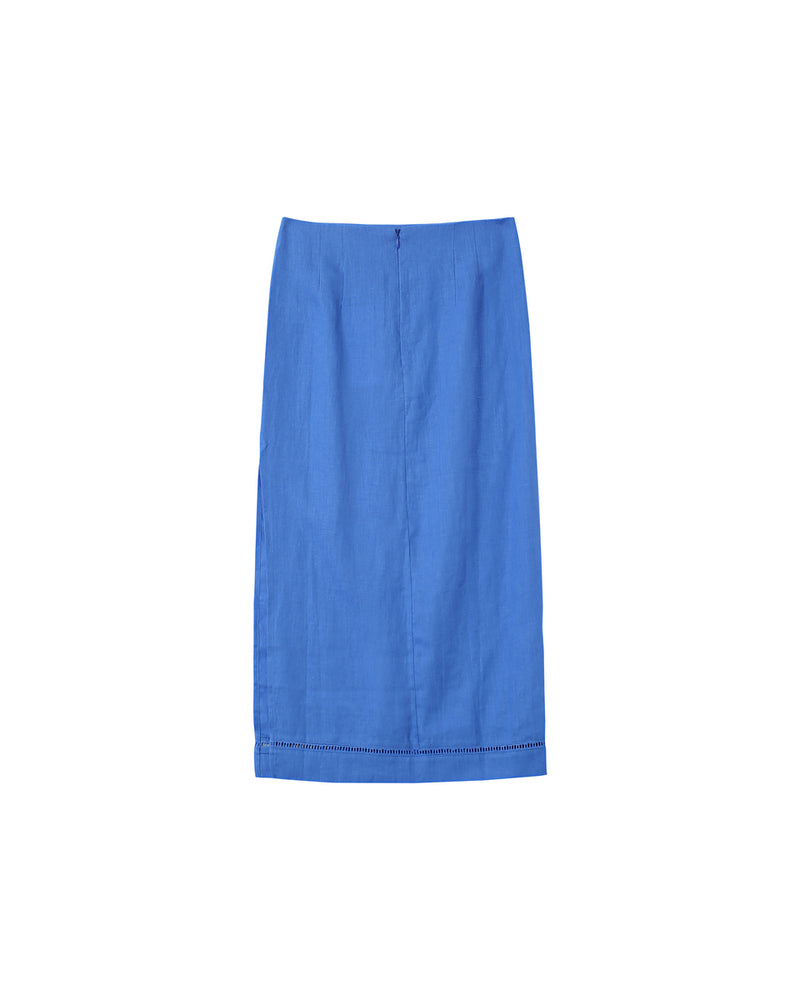 JUPE BLEU MERITE BLEU