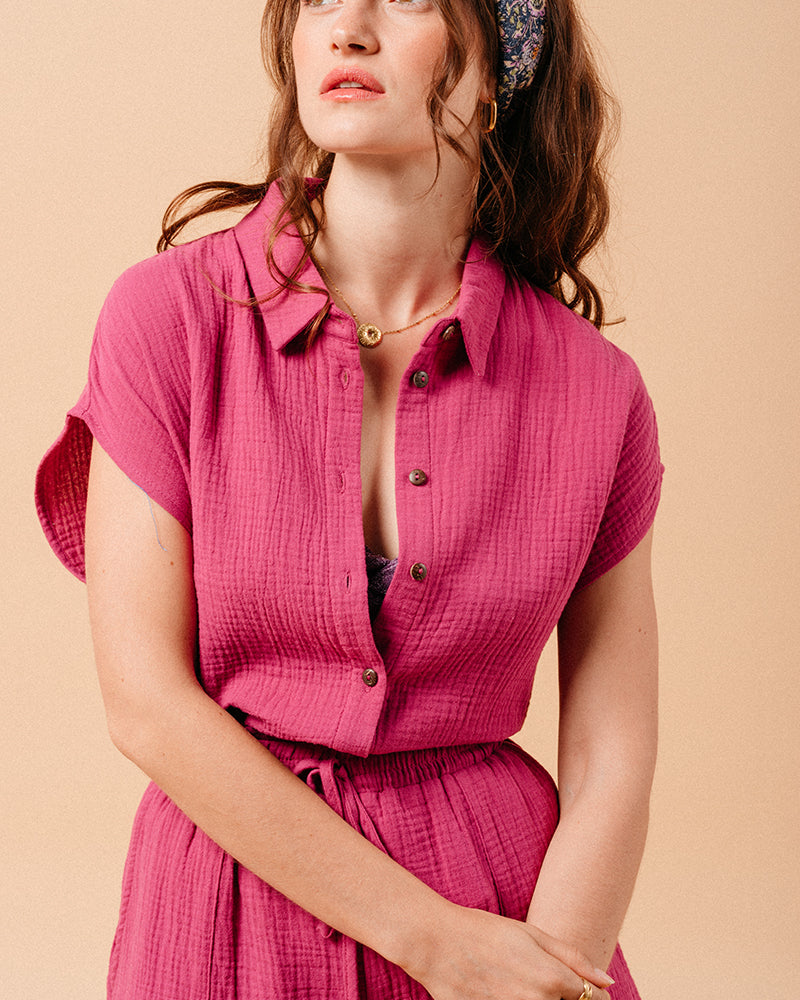 CHEMISE PIVOINE METISSE PIVOINE