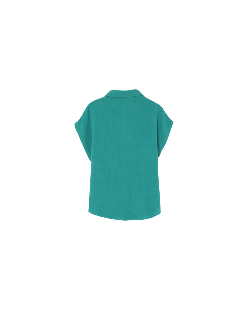 CHEMISE VERT METISSE VERT