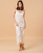ROBE ECRU MICHAELA ECRU