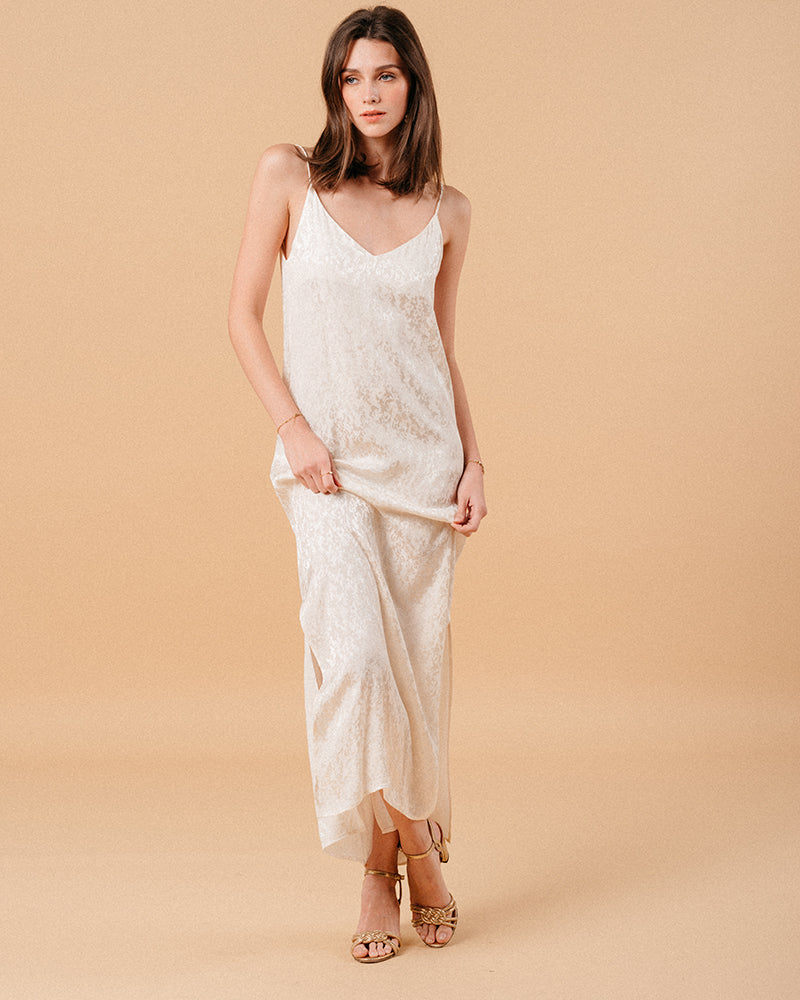 ROBE ECRU MICHAELA ECRU