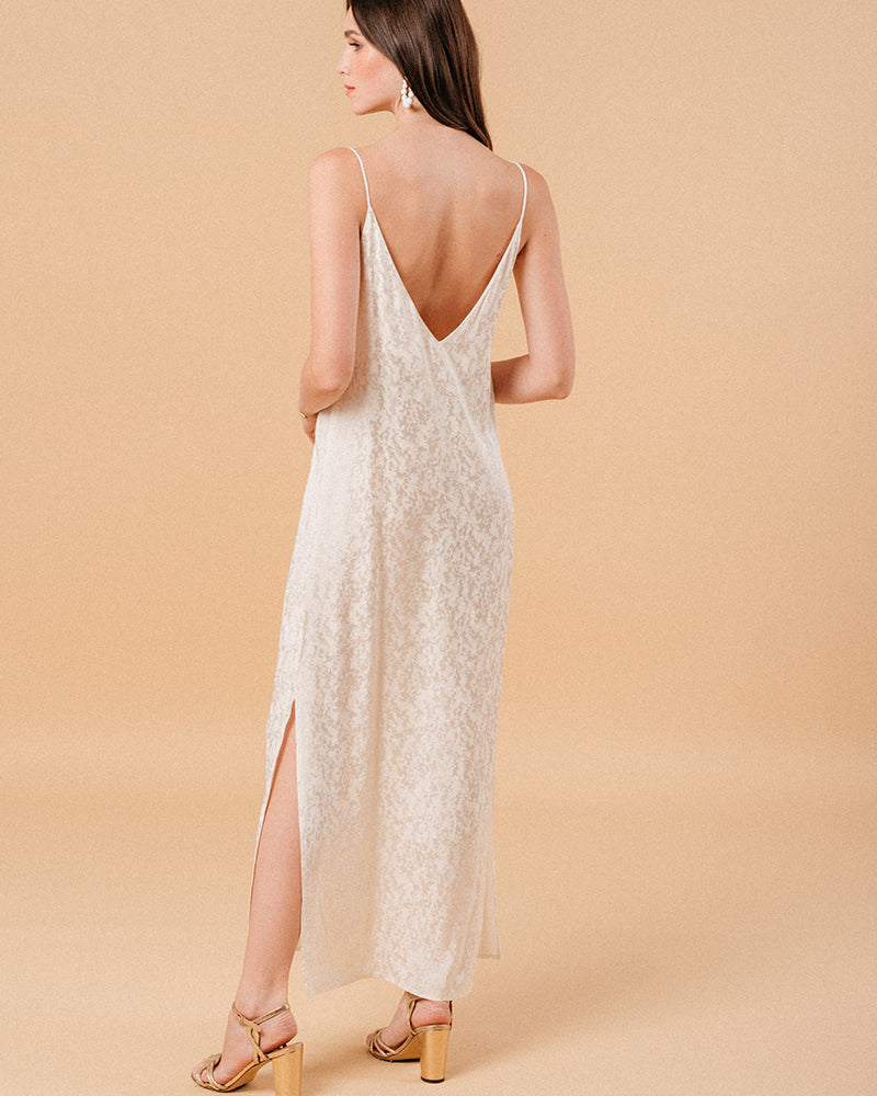 ROBE ECRU MICHAELA ECRU