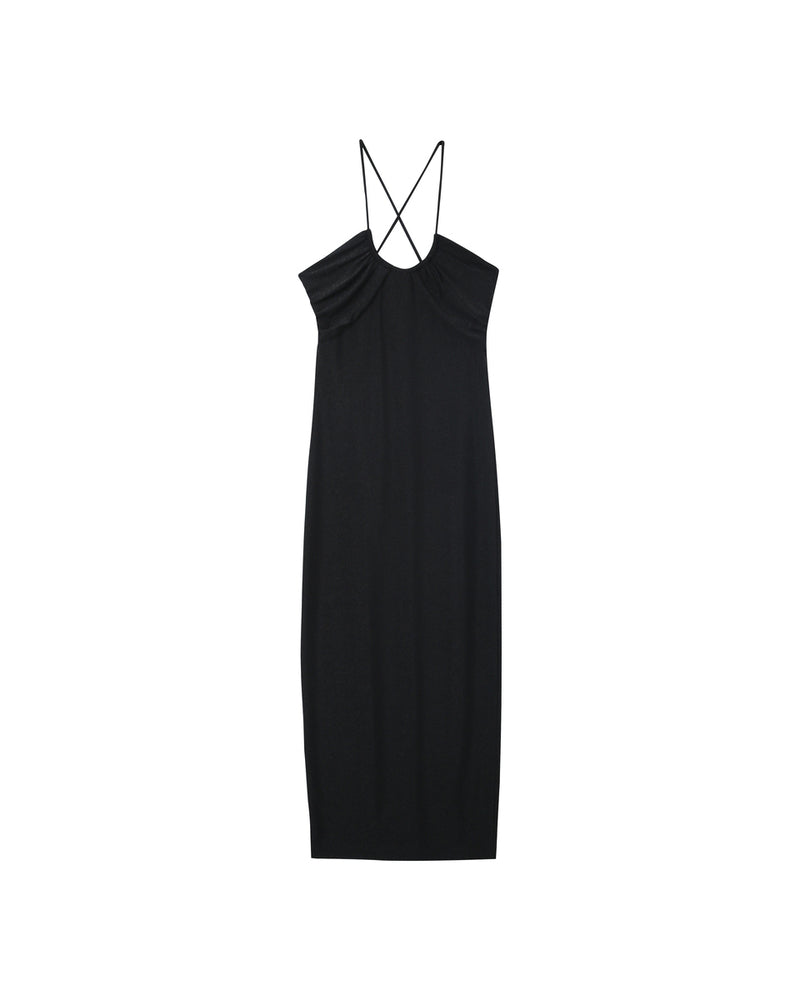 ROBE LONGUE NOIR MILA NOIR