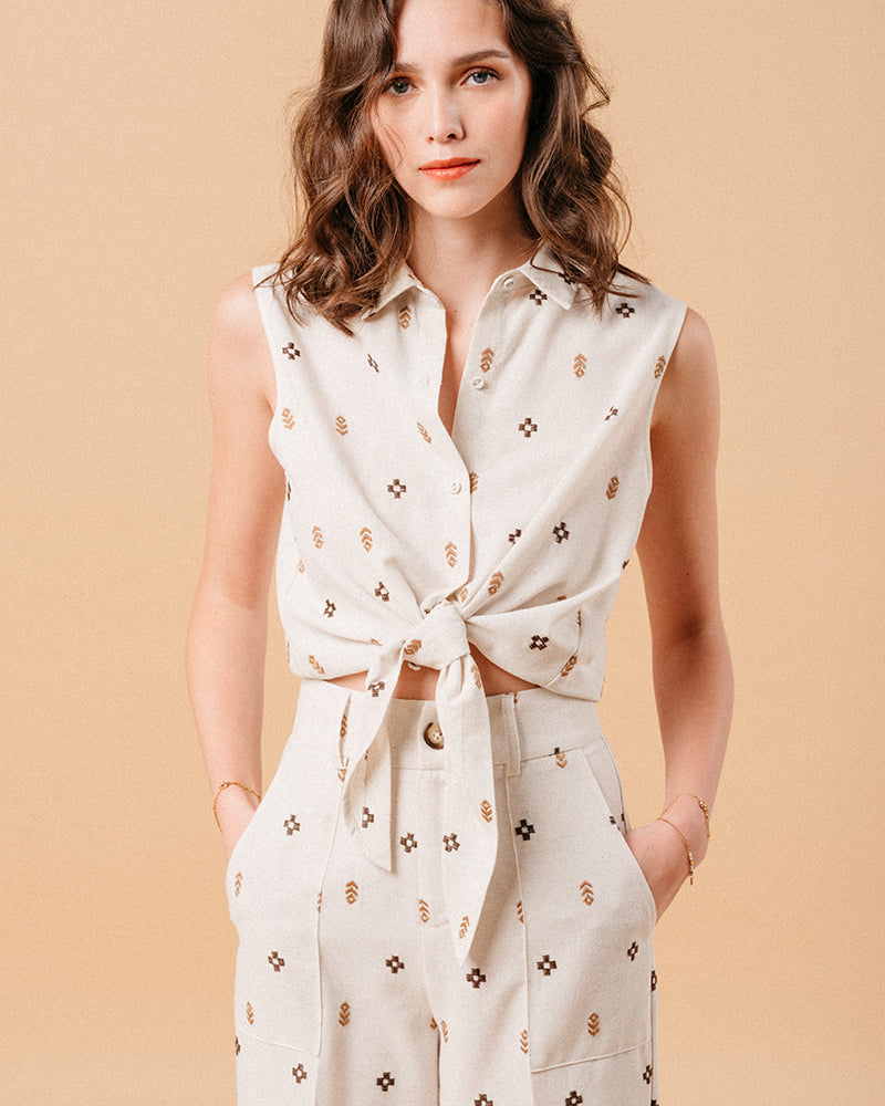 CHEMISE CAMEL MILKY CAMEL