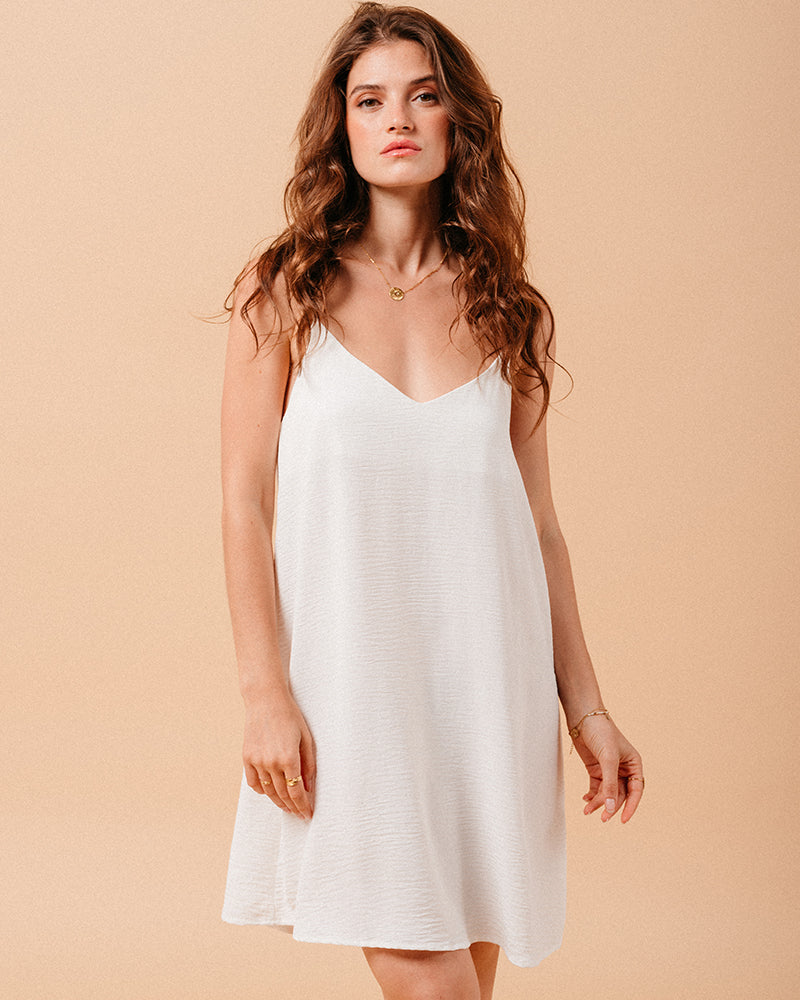 ROBE ECRU MINA ECRU