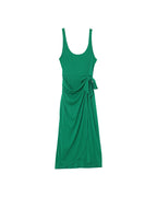 ROBE VERT MIROIR VERT
