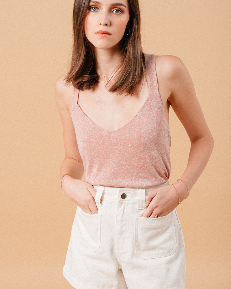 TEESHIRT ROSE MISO ROSE