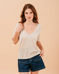 TEESHIRT ECRU MISS ECRU