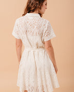 ROBE ECRU MOLIERE ECRU