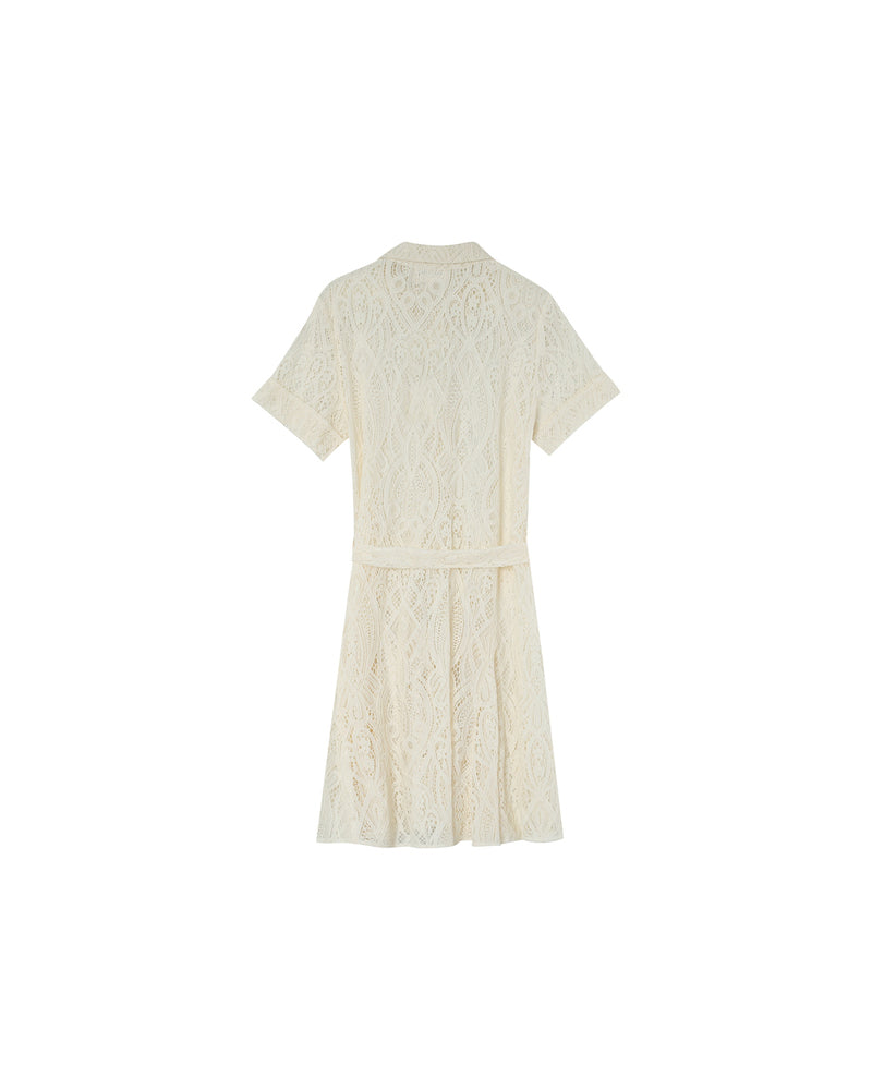 ROBE ECRU MOLIERE ECRU