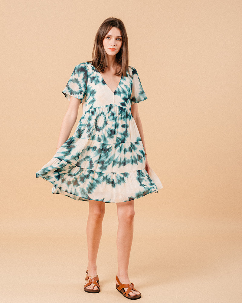ROBE VERT MONA VERT