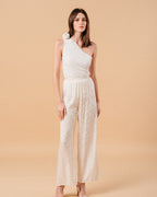 PANTALON ECRU MONCEAU ECRU
