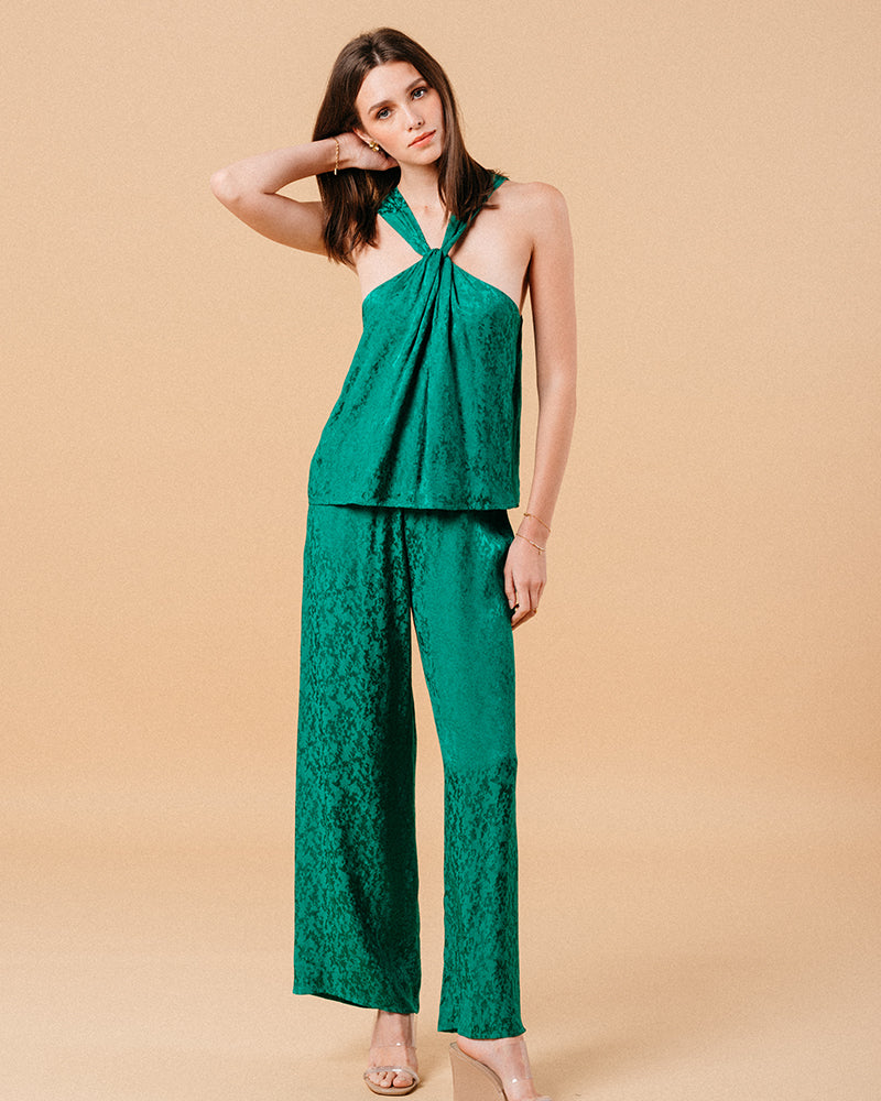 PANTALON VERT MONCEAU VERT